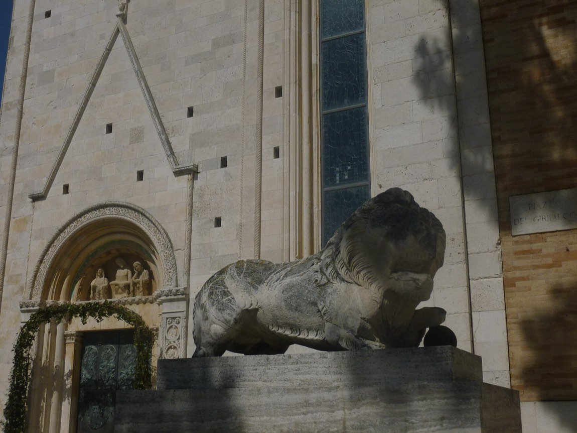 Il Duomo di Fermo sul colle del Girfalco