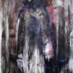Impiccato Secondo, quadro in tecnica mista dell'artista marchigiano Andres Hunger