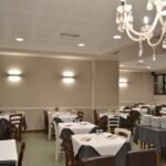 La sala interna del ristorante Lady Green a Moie di Maiolati Spontini