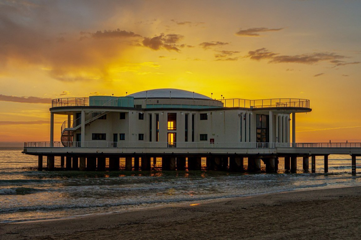 La Rotonda a Mare di Senigallia con la spiaggia